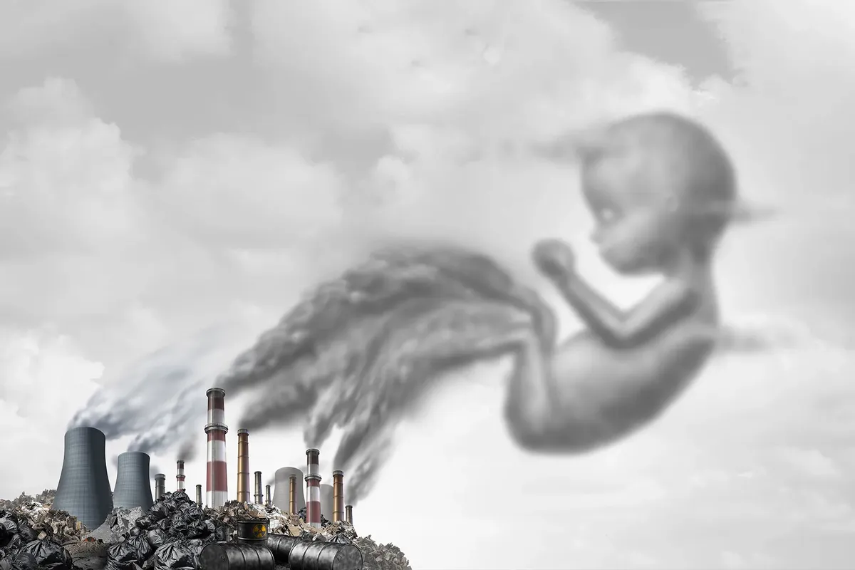 آلودگی هوا خطر سقط جنین